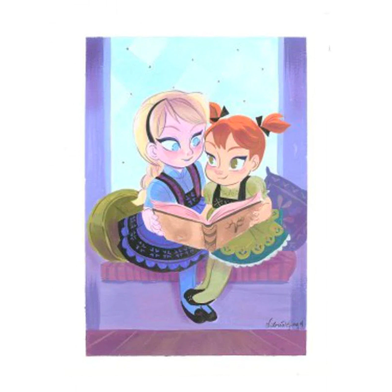 Victoria Ying Disney Sisters Limited Edition Giclee