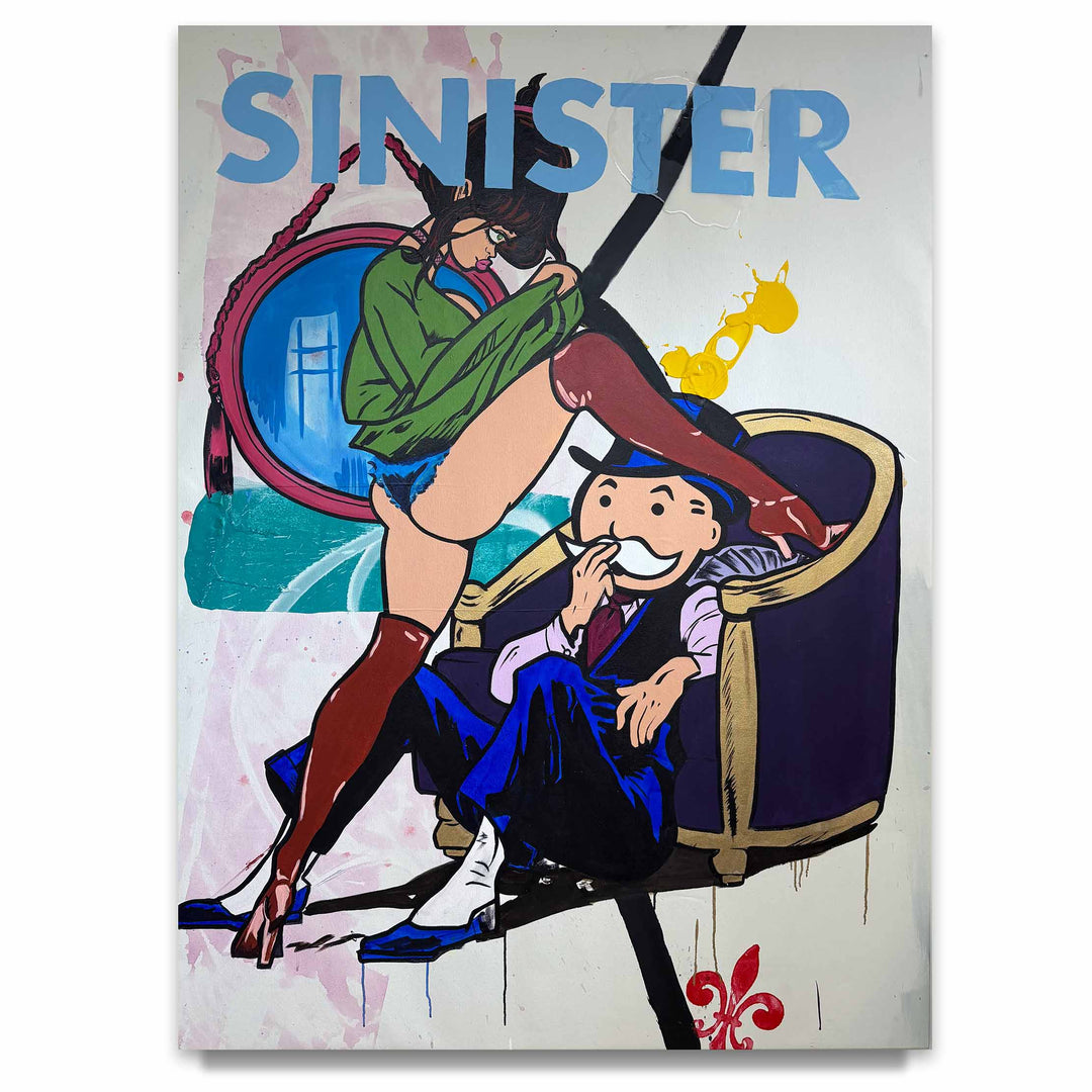 Sinister Monopoly Smell my Finger Original