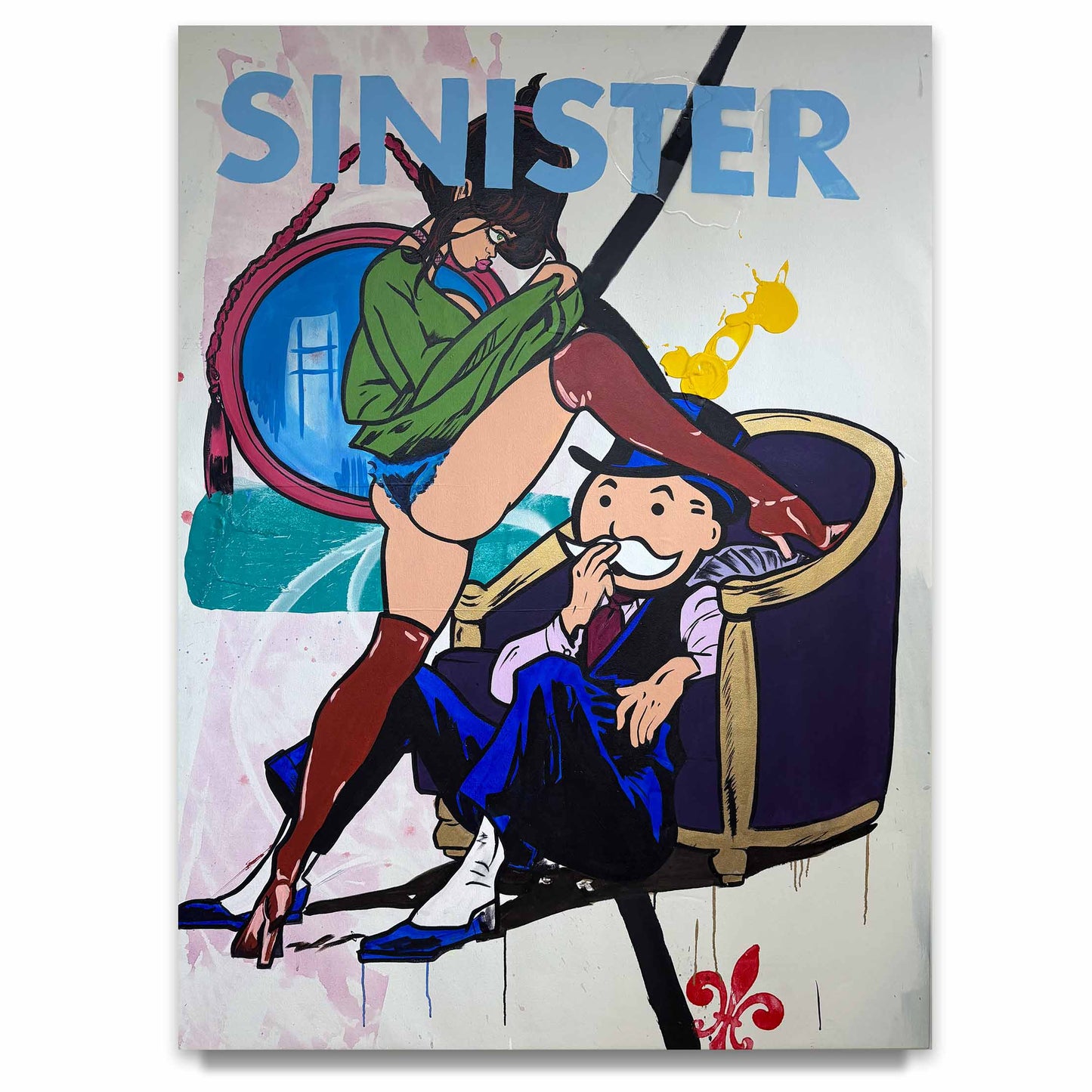 Sinister Monopoly "Smell my Finger" Original