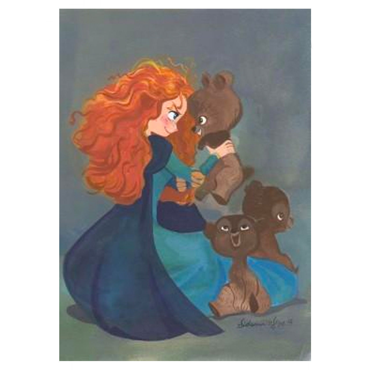 Victoria Ying Disney "Snorgle Time" Limited Edition Giclee