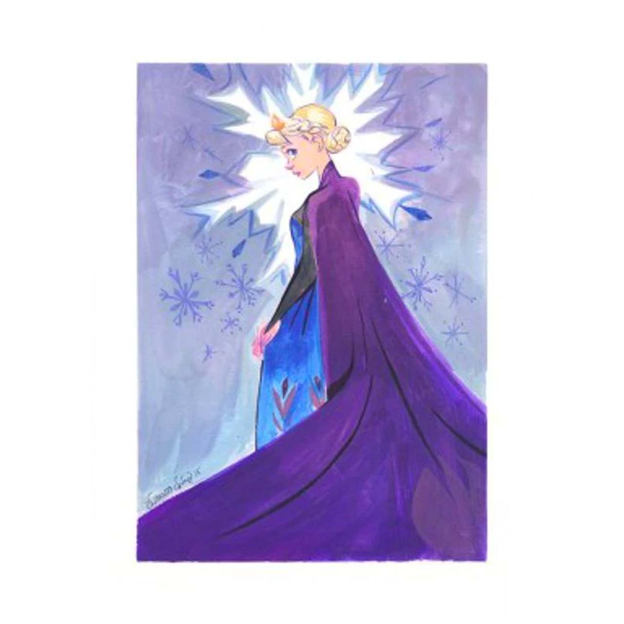 Victoria Ying Disney Snow Queen Limited Edition Giclee