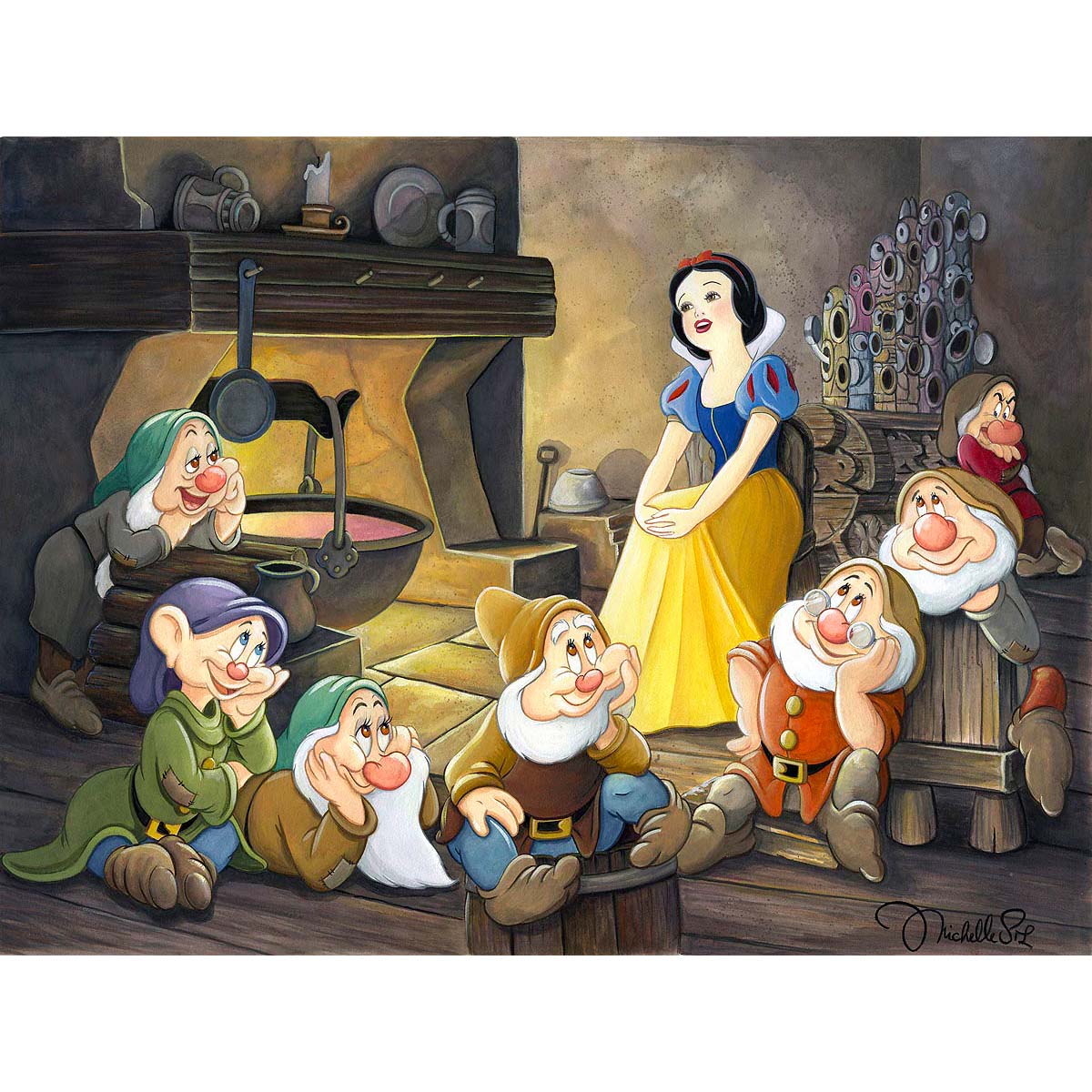 Michelle St. Laurent Disney Someday Limited Edition Canvas Giclee