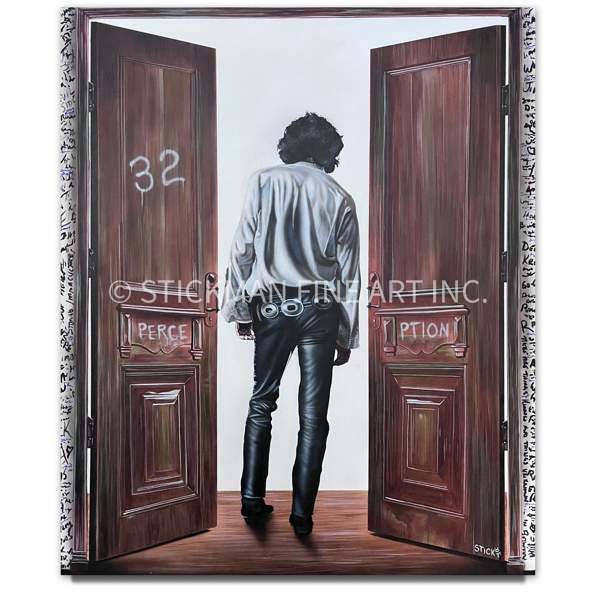 Stickman "There are Things Known and Things Unknown" (Jim Morrison / The Doors) Limited Edition Giclee