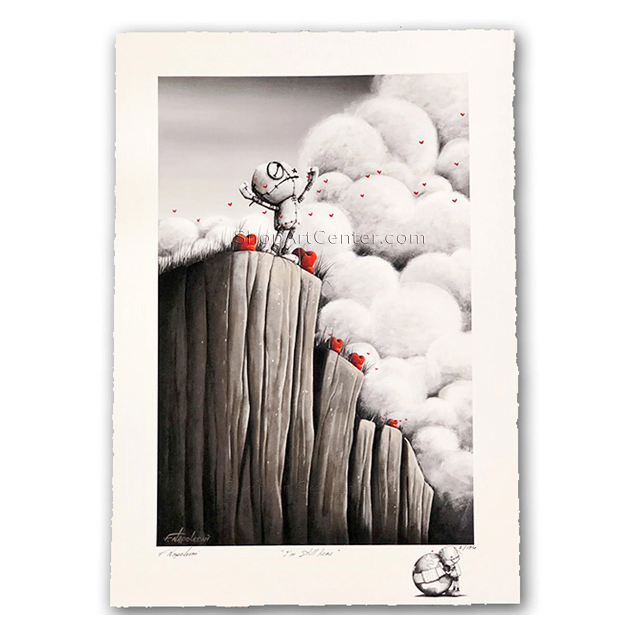 Fabio Napoleoni I'm Still Here Limited Edition Paper Giclee