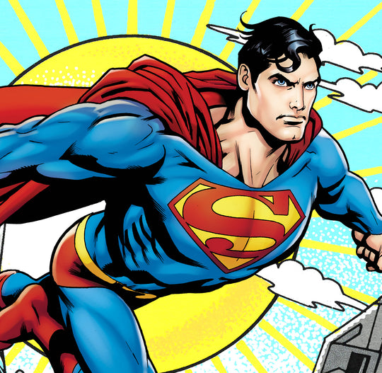 Charles Fazzino Superman Saves the Day 3D Limited Edition Silkscreen on Paper