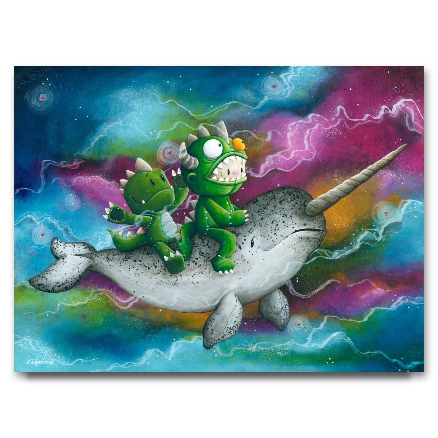 Fabio Napoleoni "Take Me Everywhere" Limited Edition Canvas Giclee