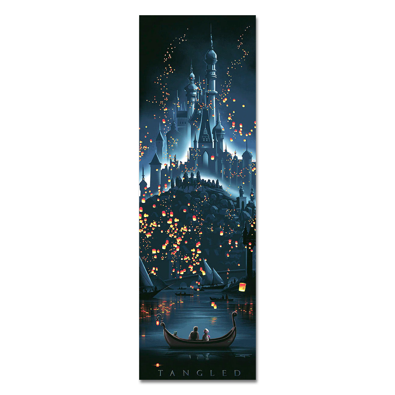 JC Richard Tangled Castle Limited Edition Canvas Giclee
