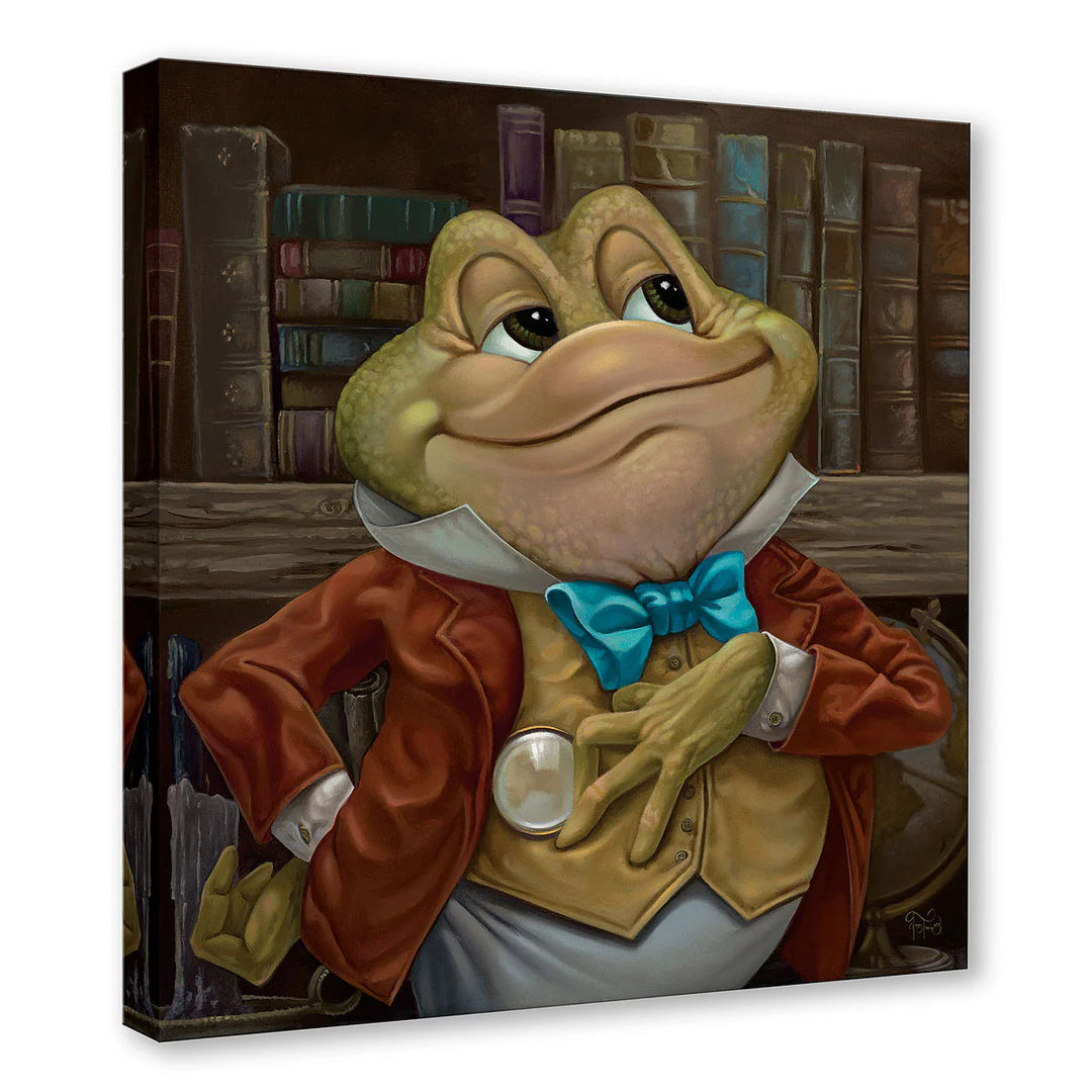 Jared Franco Disney My Name is J. Thaddeus Toad! Limited Edition Canvas Giclee