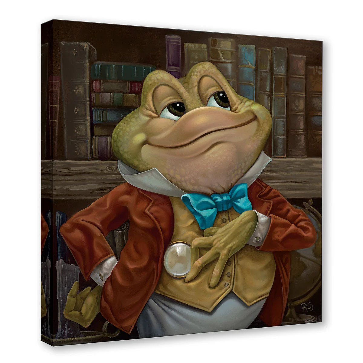 Jared Franco Disney My Name is J. Thaddeus Toad! Limited Edition Canvas Giclee