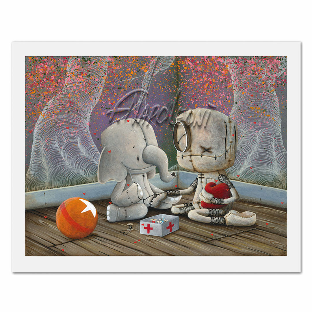 Fabio Napoleoni That's What Friends are For Limited Edition Paper Giclee