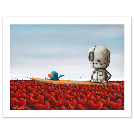 Fabio Napoleoni "The Right One Will Come Along" Limited Edition Paper Giclee