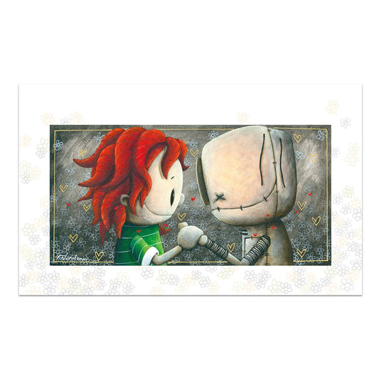 Fabio Napoleoni "The Second You Know" Limited Edition Paper Giclee