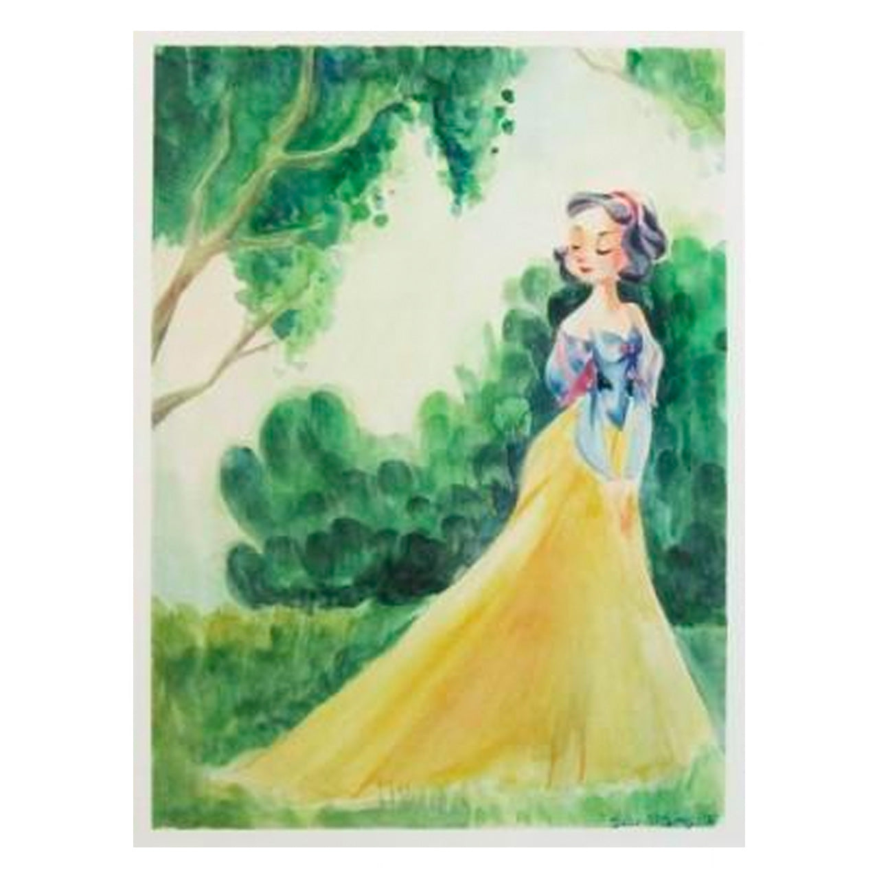 Victoria Ying Disney "The Beauty of Snow in Spring" Limited Edition Giclee