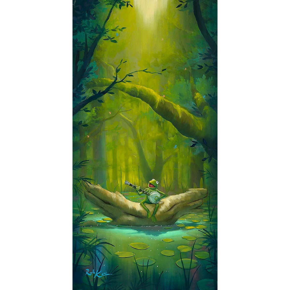 Rob Kaz Disney The Dreamers and Me Limited Edition Canvas Giclee