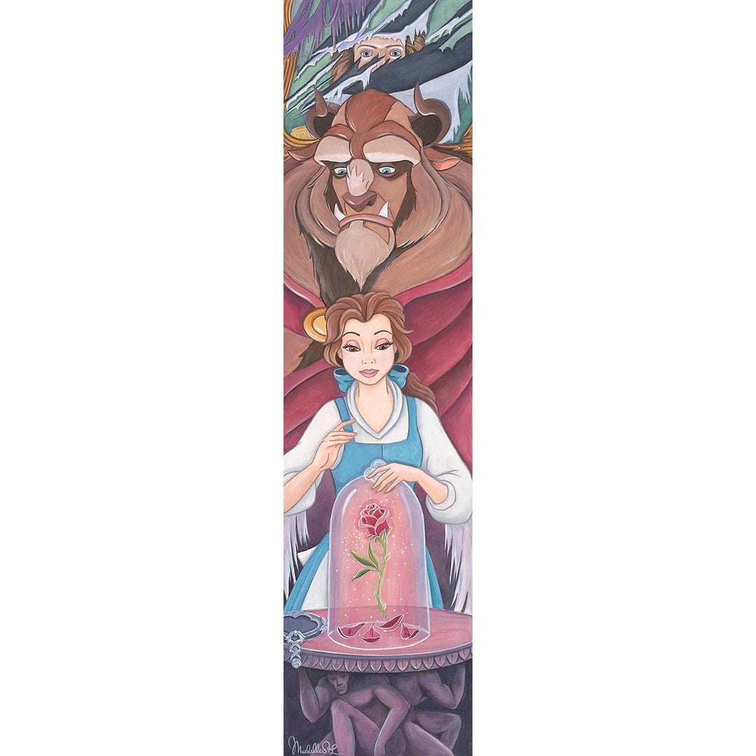 Michelle St. Laurent Disney The Enchanted Rose Limited Edition Canvas Giclee