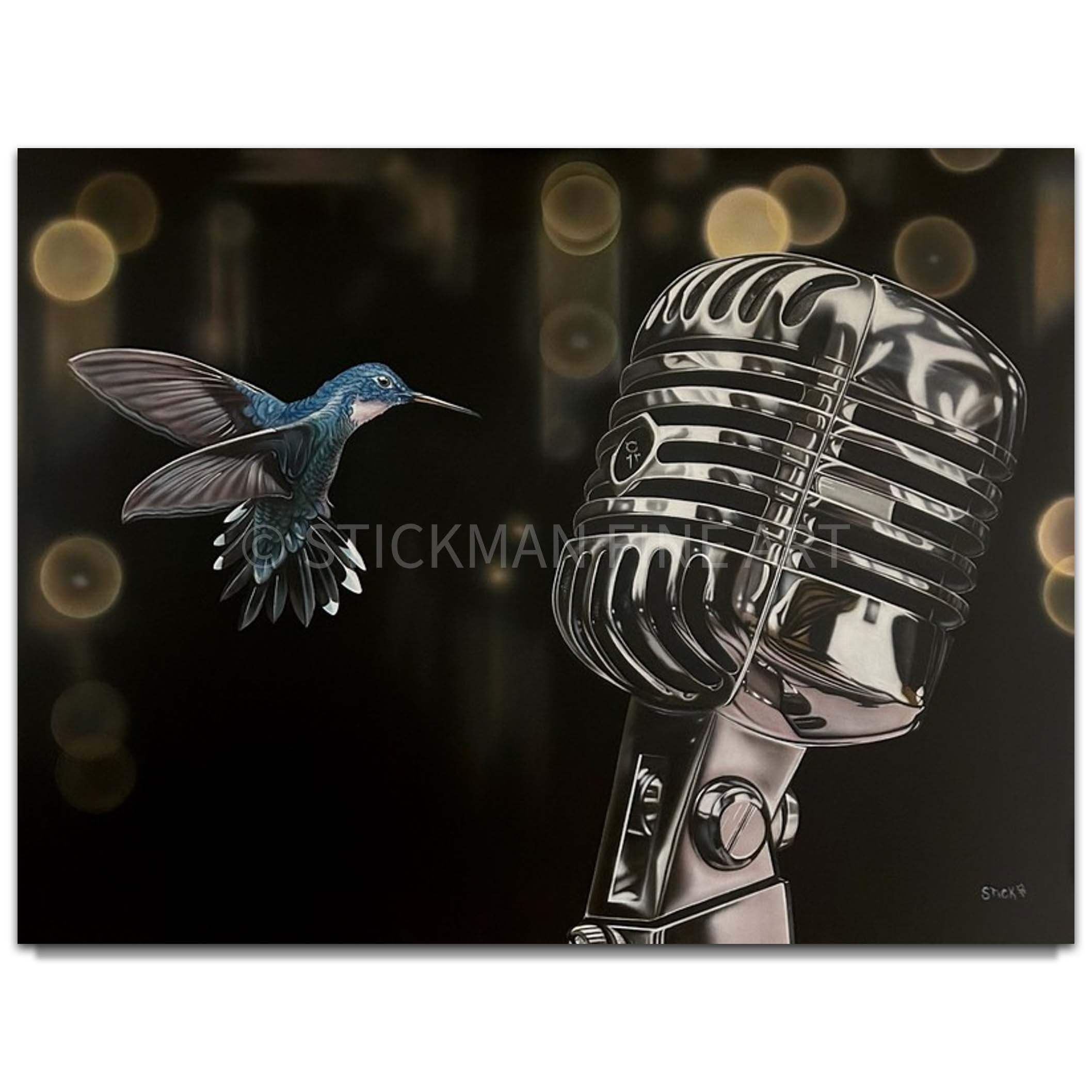 Stickman The Monkey Man (Humming Bird) Limited Edition Giclee