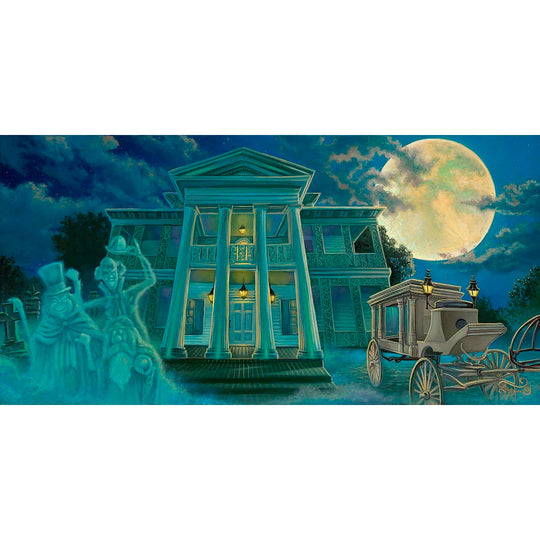 Jared Franco Disney The Moon Climbs High Limited Edition Canvas Giclee
