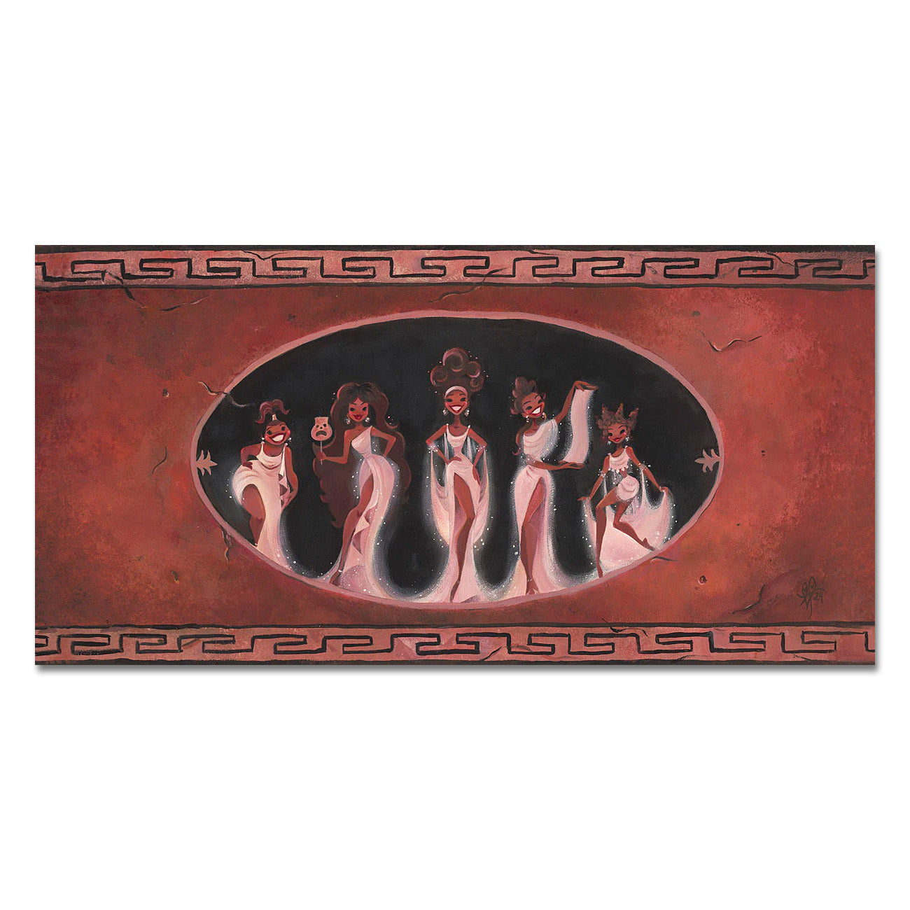 Liana Hee Disney The Muses Limited Edition Canvas Giclee