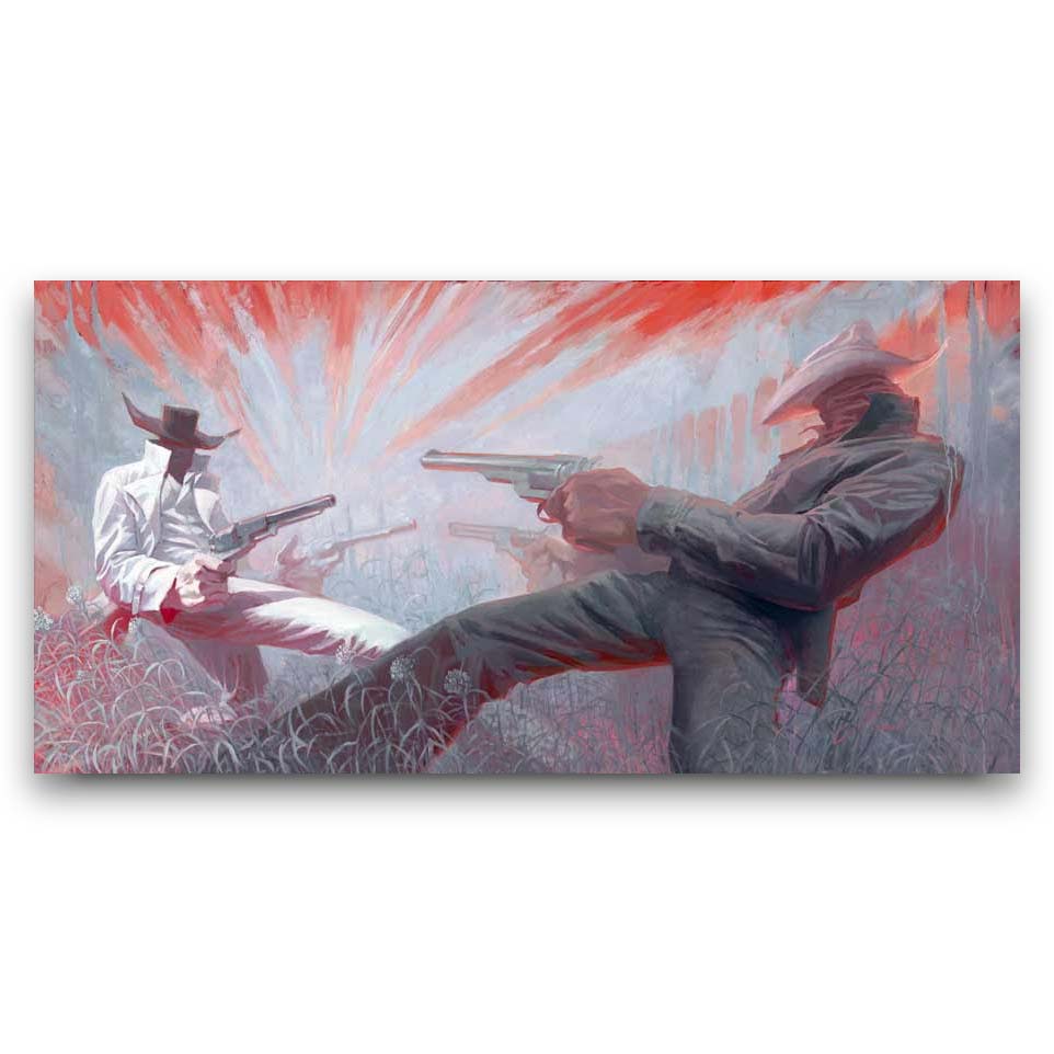 Gabe Leonard There's Two Kinds of Snakes Limited Edition Canvas Giclee