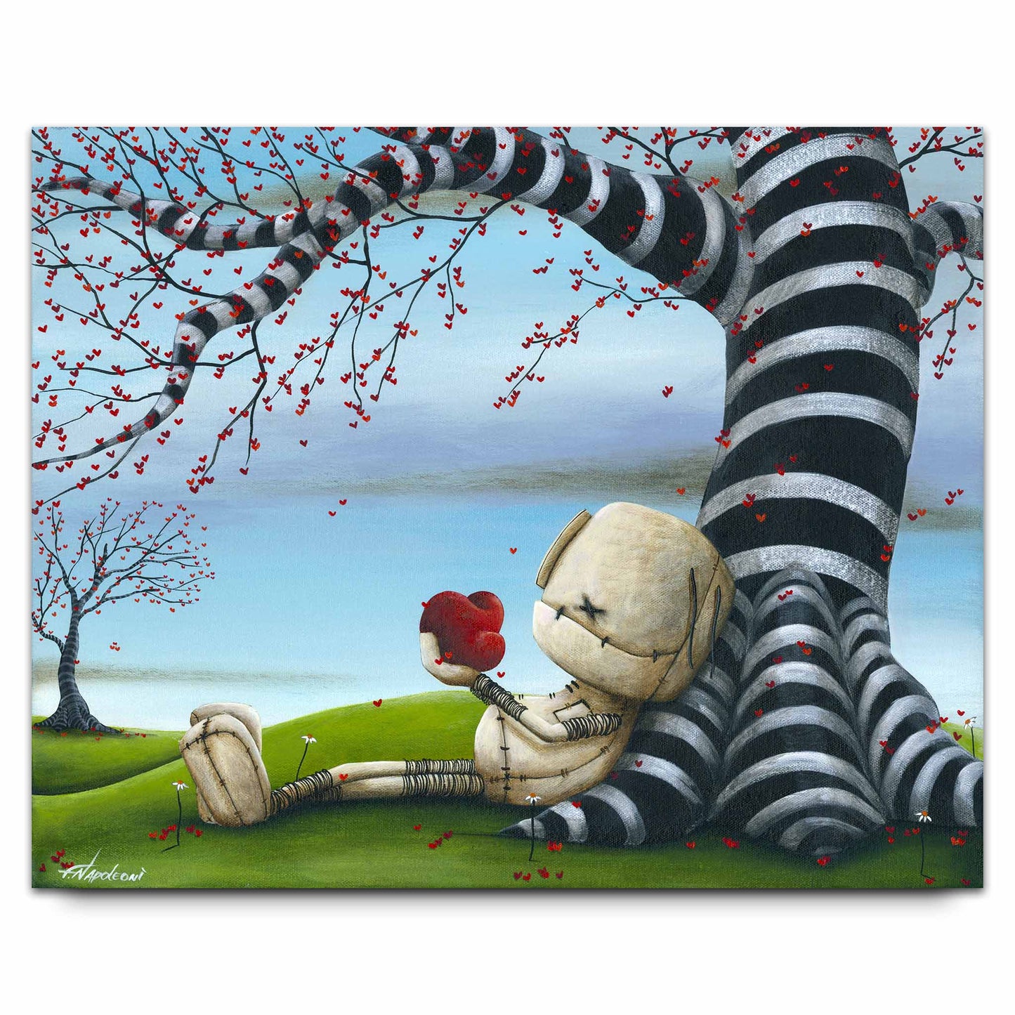 Fabio Napoleoni "There are Wonderful Days Ahead" Limited Edition Metal