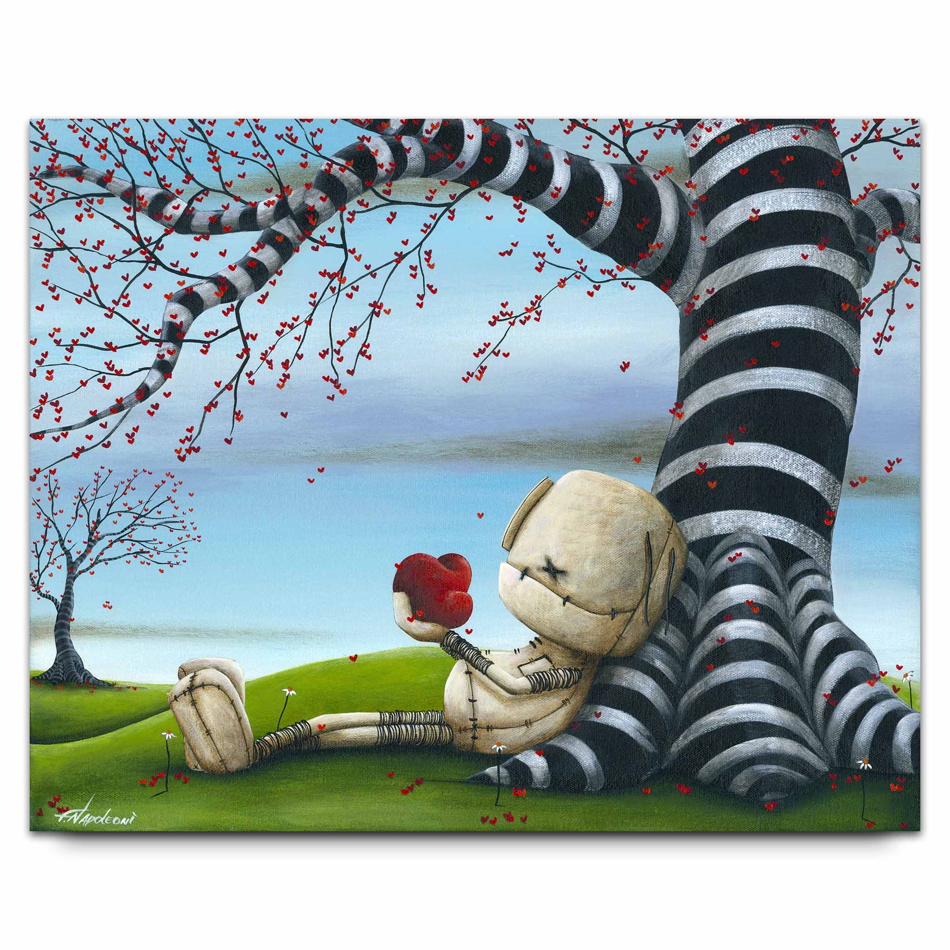 Fabio Napoleoni "There are Wonderful Days Ahead" Limited Edition Metal