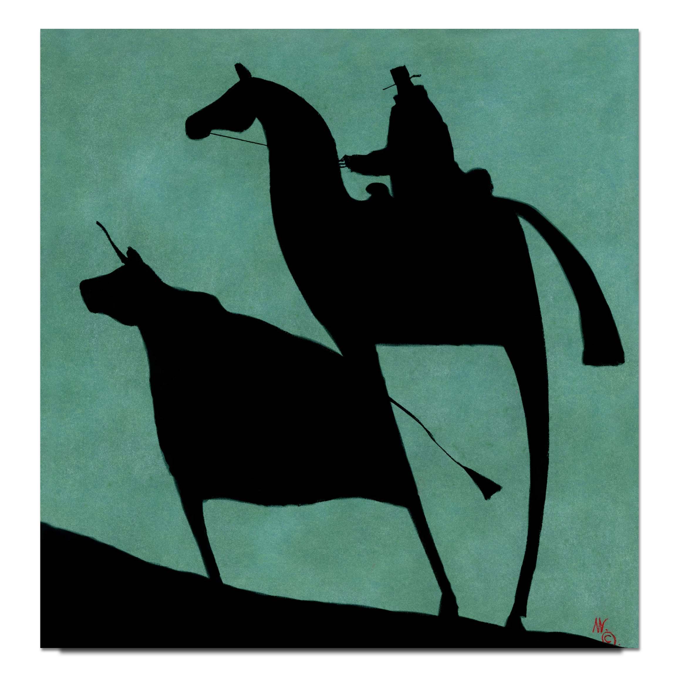 Mackenzie Thorpe The Searchers Limited Edition Paper Giclee