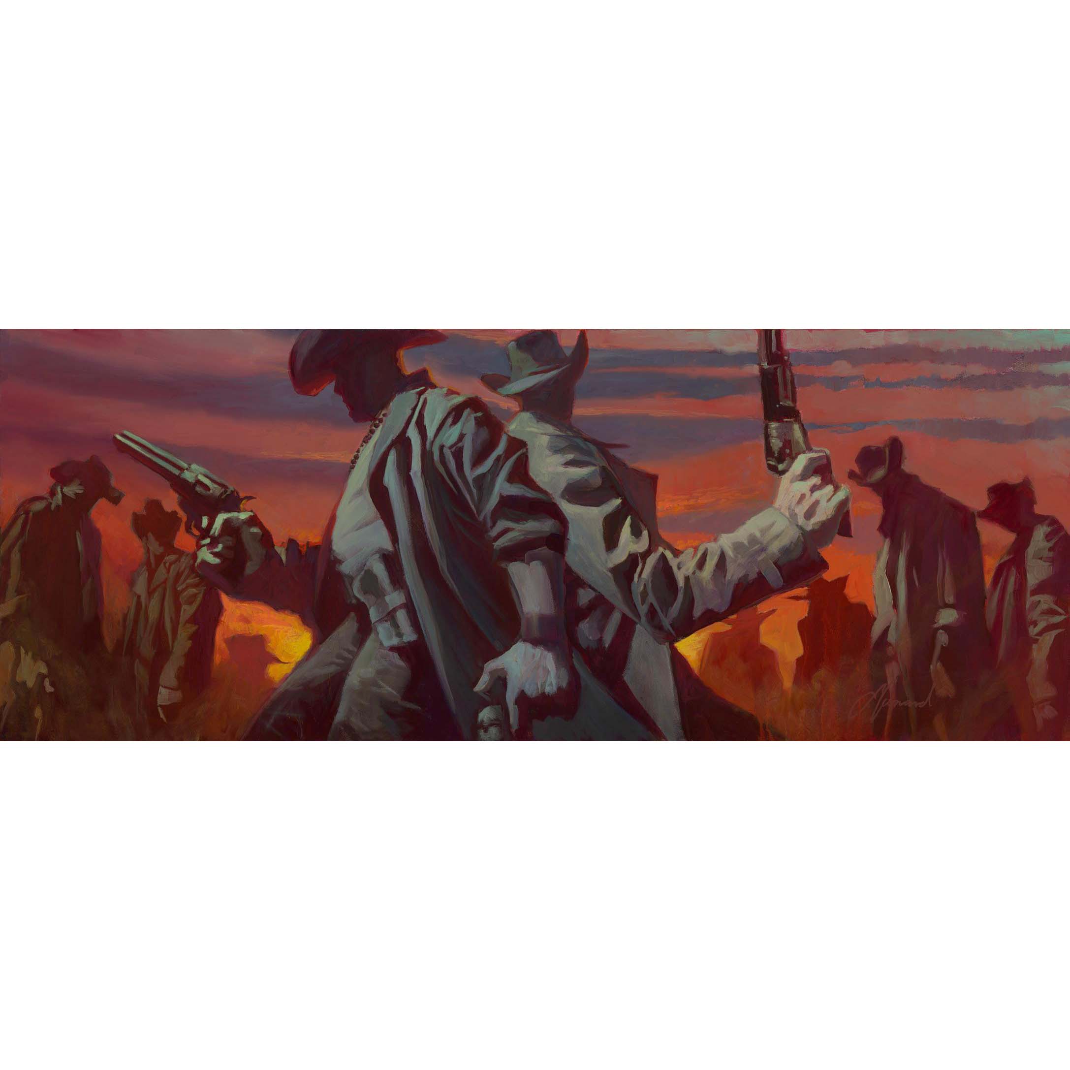 Gabe Leonard This Wasn't Part Of The Plan Limited Edition Canvas Giclee