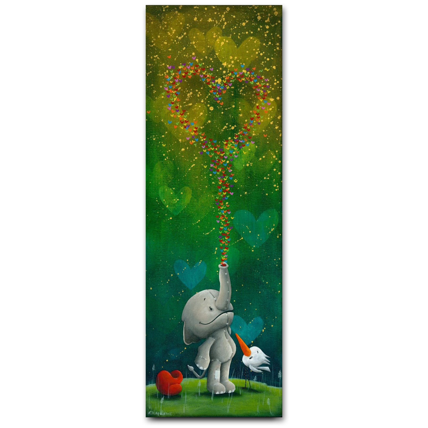 Fabio Napoleoni "This Feeling is Good" Limited Edition Canvas Giclee