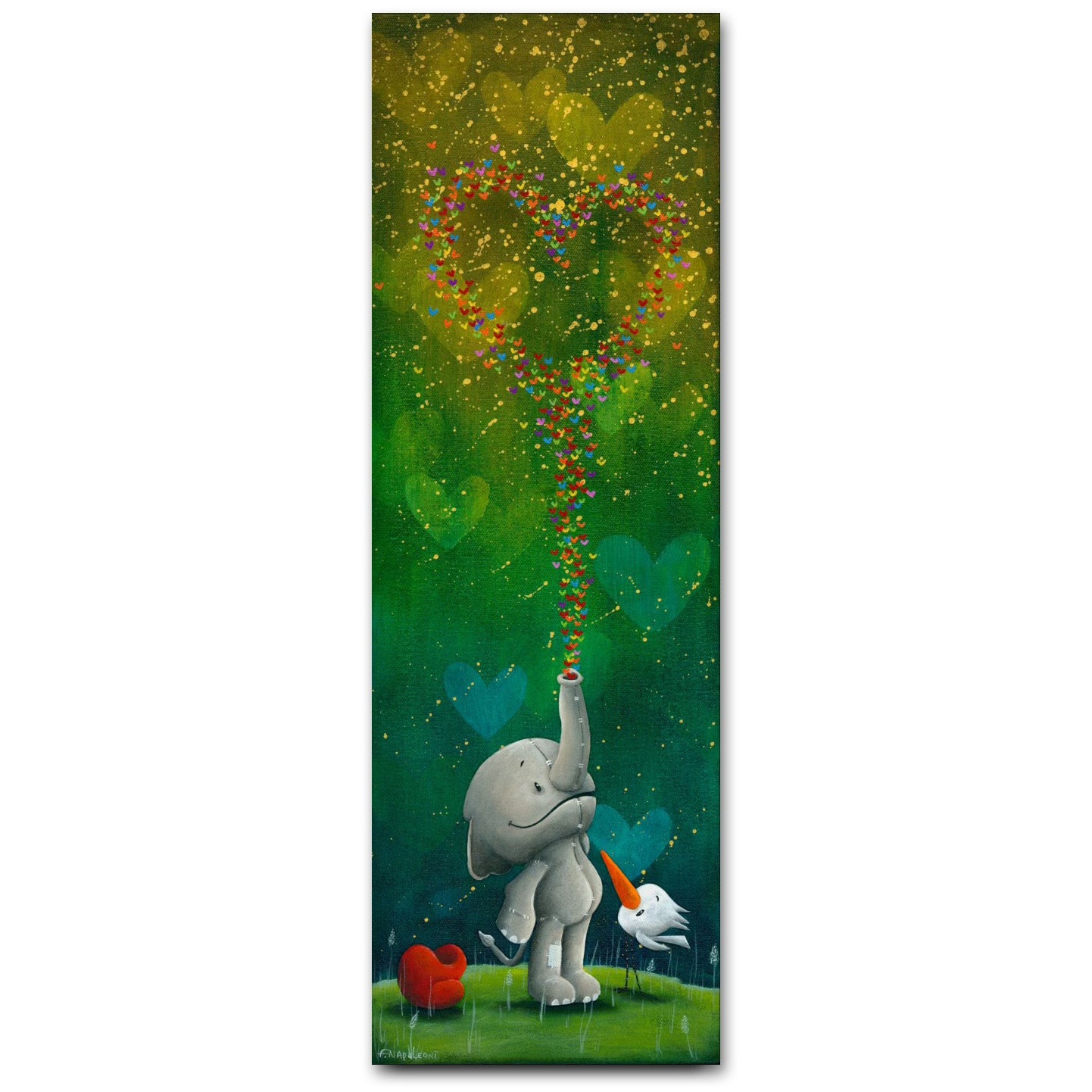Fabio Napoleoni This Feeling is Good Limited Edition Canvas Giclee