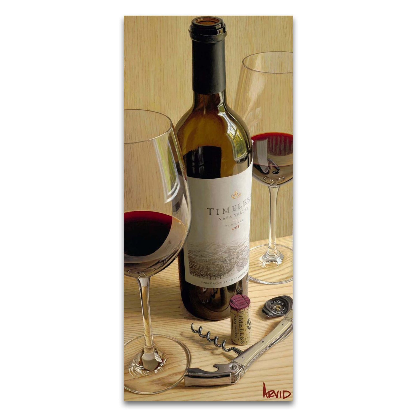 Thomas Arvid "Time in a Bottle" Limited Edition Canvas
