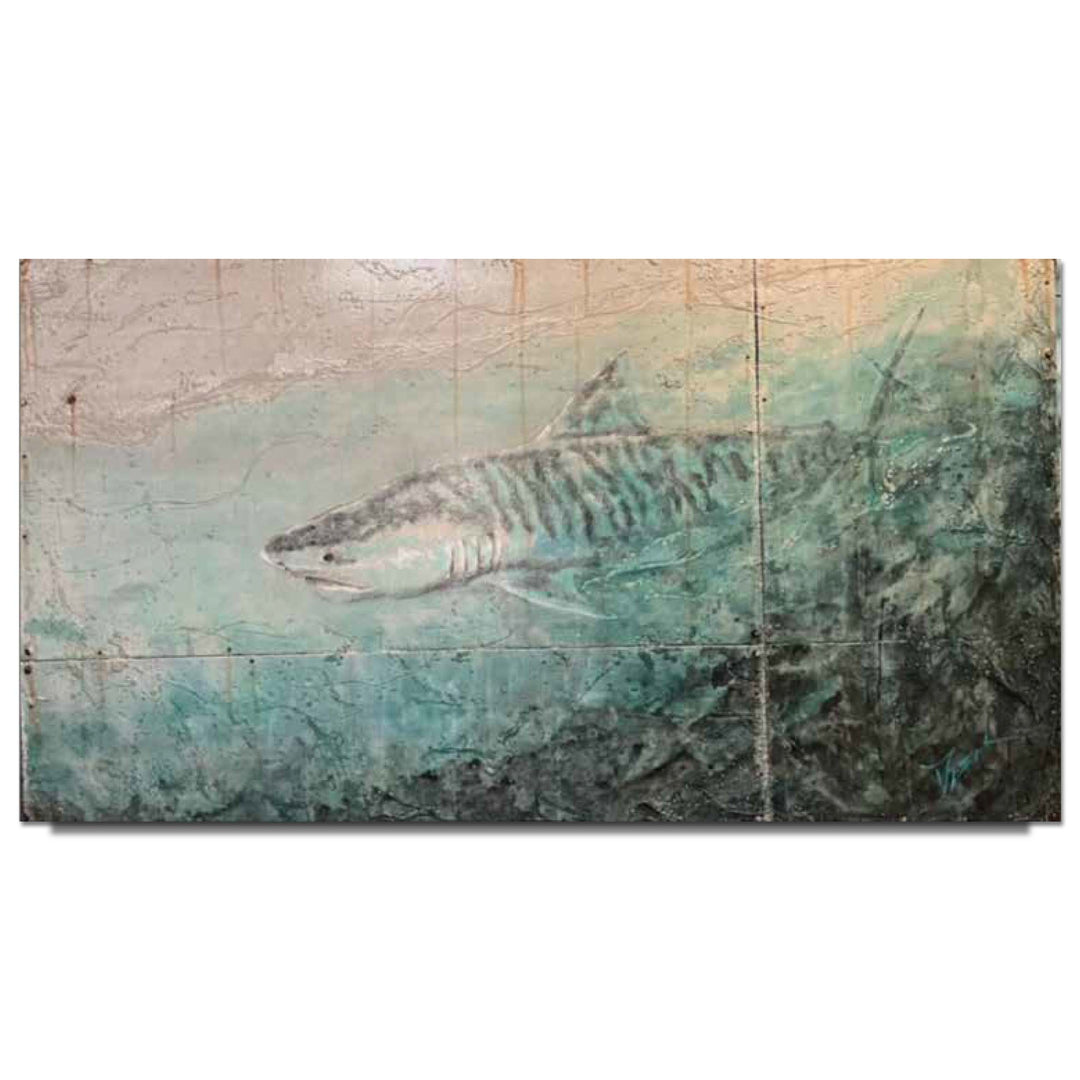 Trevor Mezak Tiger On The Prowl Limited Edition Canvas Giclee