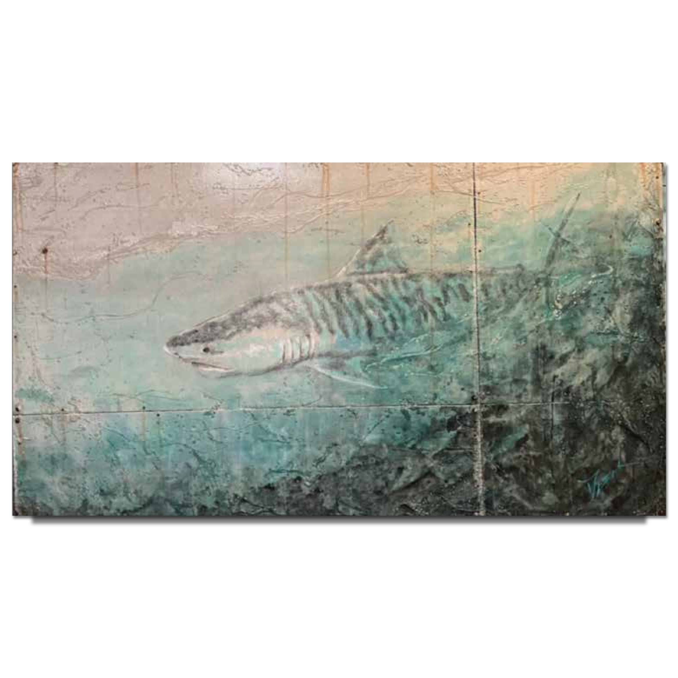 Trevor Mezak Tiger On The Prowl Limited Edition Canvas Giclee