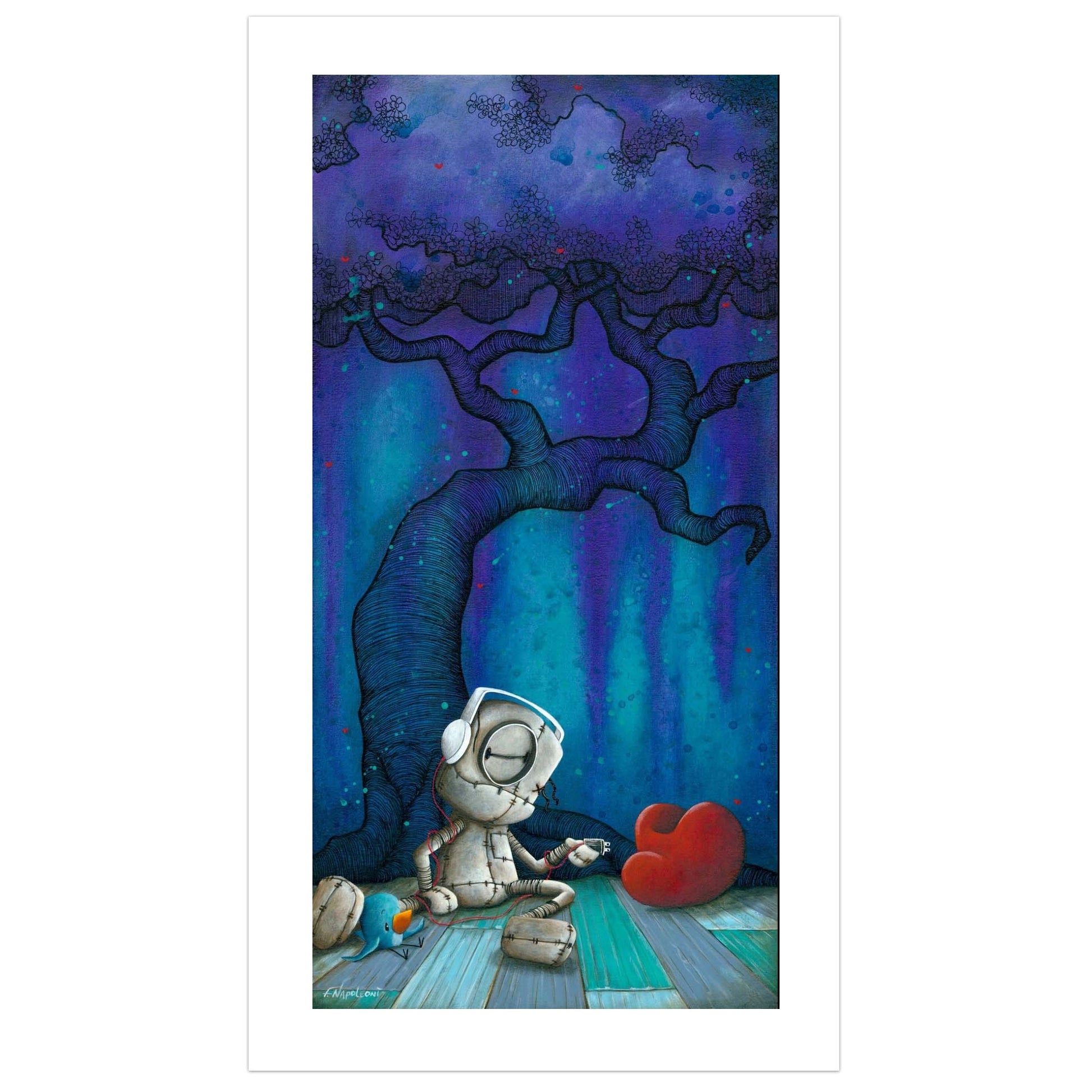 Fabio Napoleoni "Time For Some Good Advice" Limited Edition Giclee
