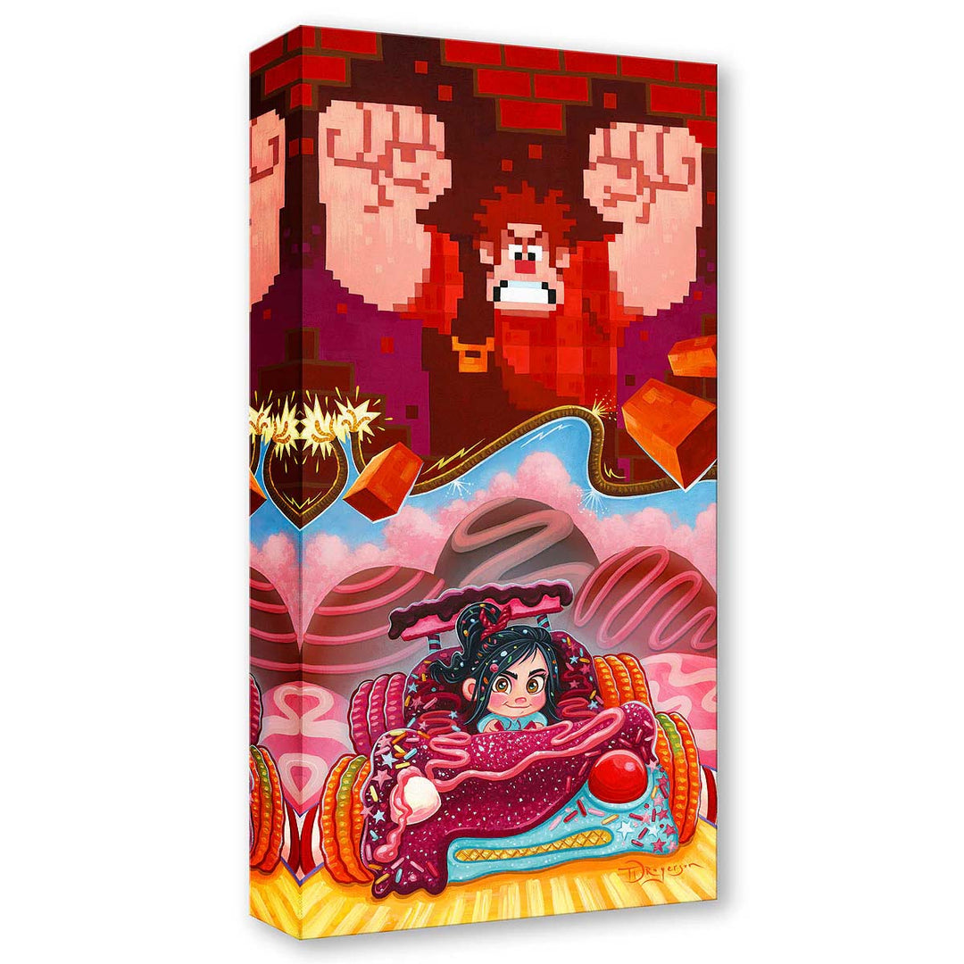 Tim Rogerson Disney Friendship Mode Limited Edition Canvas Giclee