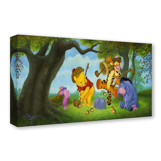 Tim Rogerson Disney "Pooh Over Par" Limited Edition Canvas Giclee