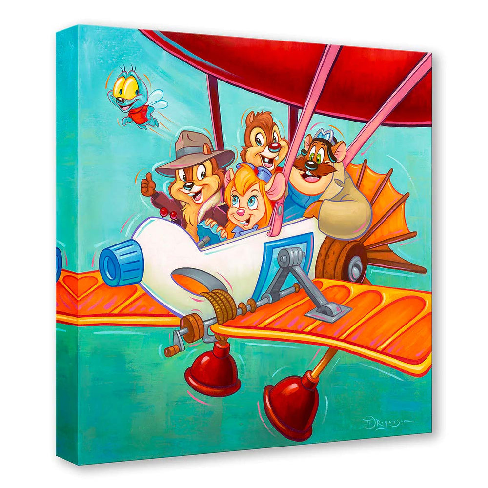 Tim Rogerson Disney The Ranger Plane Limited Edition Canvas Giclee