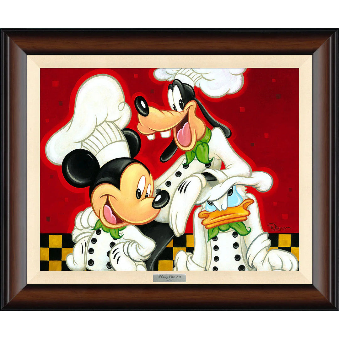 Tim Rogerson Disney Too Many Cooks Limited Edition Canvas Giclee