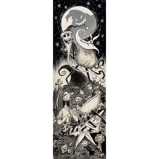 Tim Rogerson Disney Twas the Nightmare Before Christmas Limited Edition Canvas Giclee