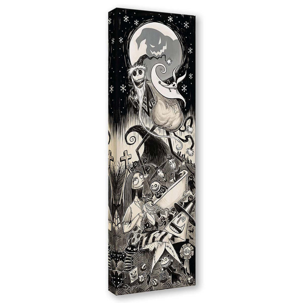 Tim Rogerson Disney Twas the Nightmare Before Christmas Limited Edition Canvas Giclee
