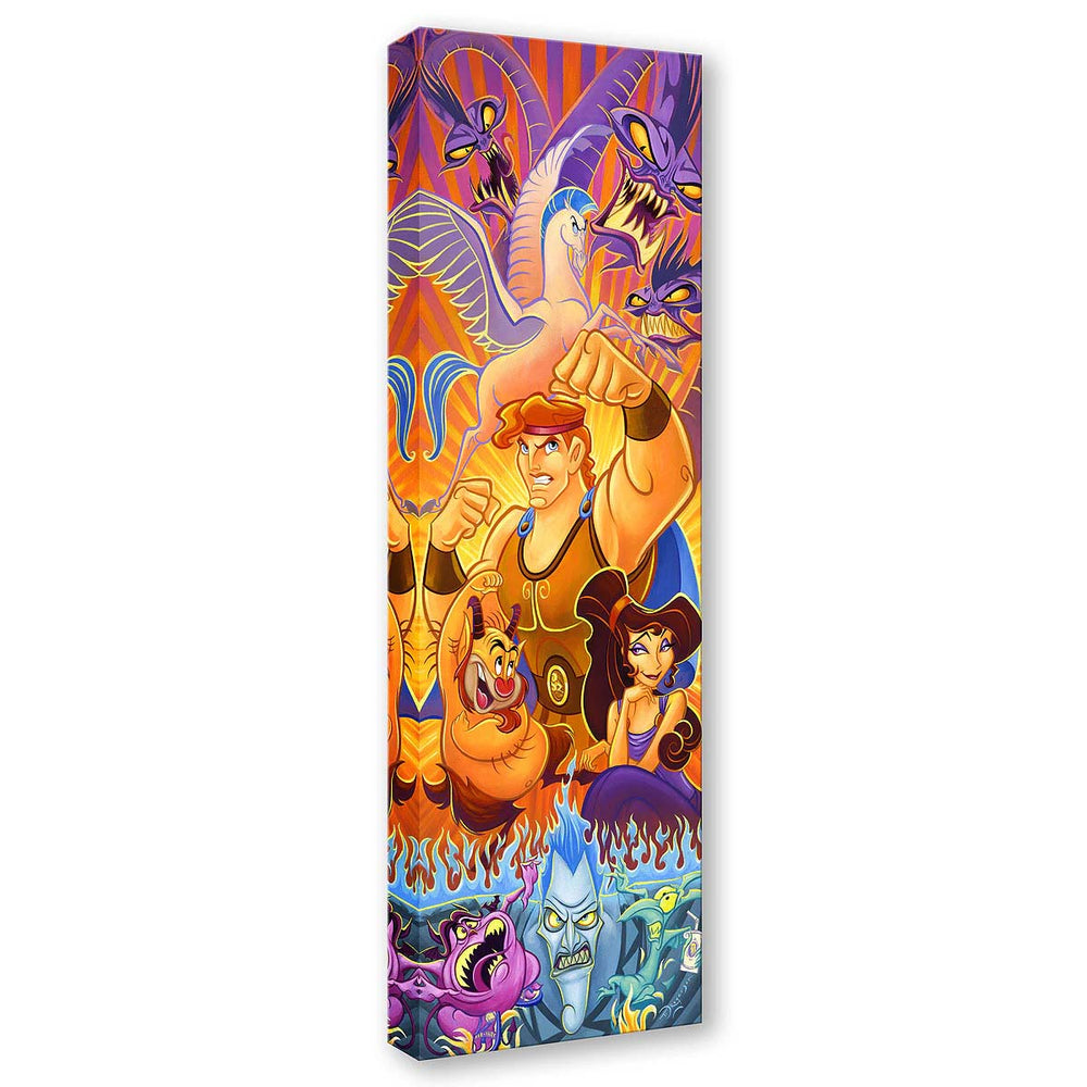 Tim Rogerson Disney Zero to Hero Limited Edition Canvas Giclee