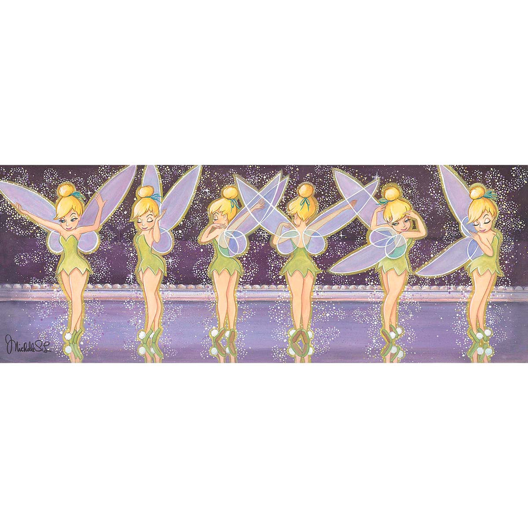 Michelle St. Laurent Disney Tink Twist Limited Edition Canvas Giclee