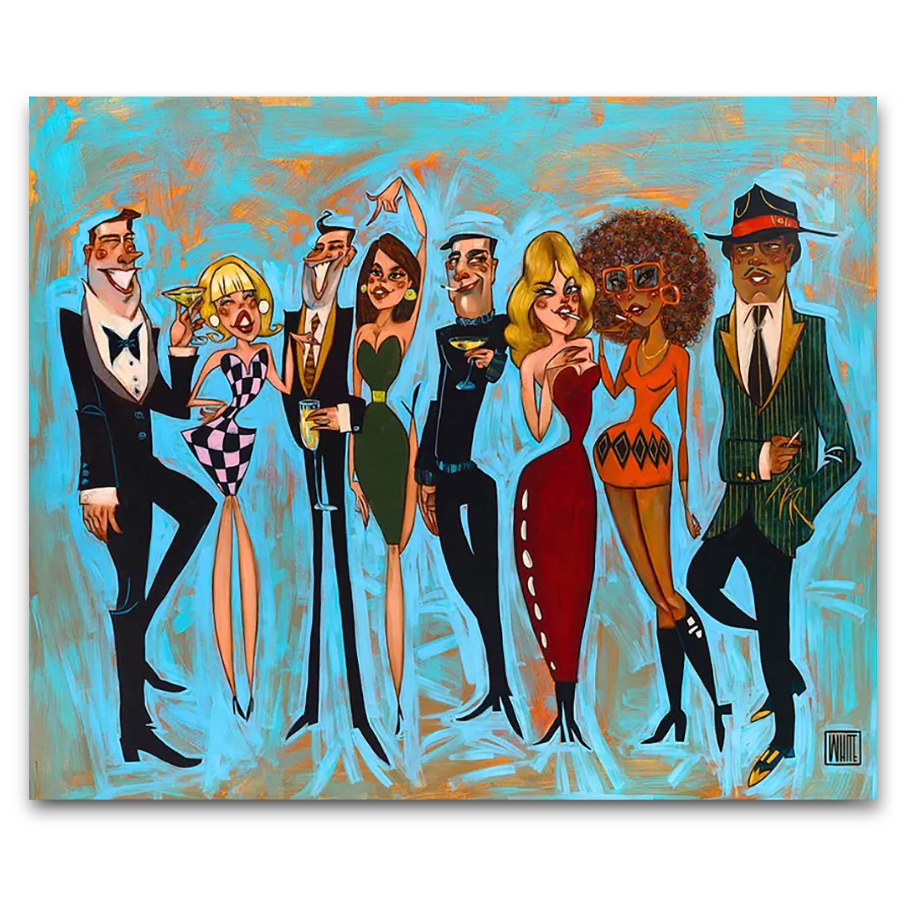 Todd White The Outsiders Limited Edition Canvas