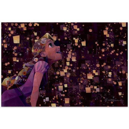 Tom Matousek Disney "At Last, I See the Light" Limited Edition Canvas Giclee