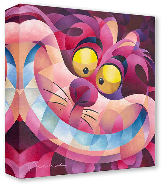 Tom Matousek Disney Cheshire Cat Grin Limited Edition Canvas Giclee