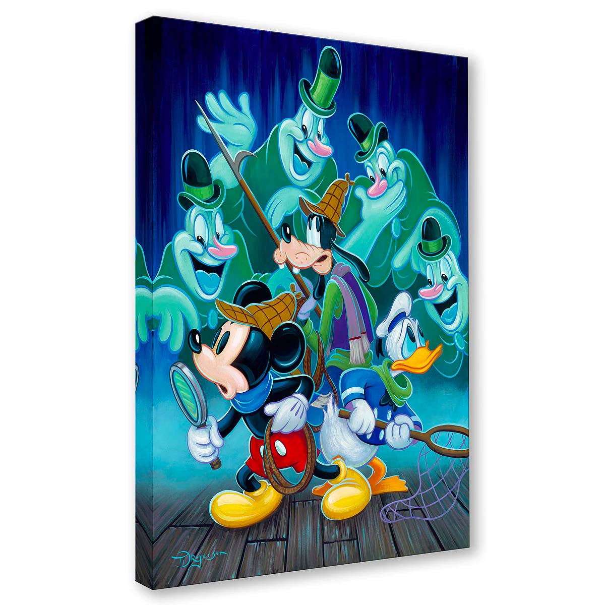 Tim Rogerson Disney "Ghost Chasers" Limited Edition Canvas Giclee