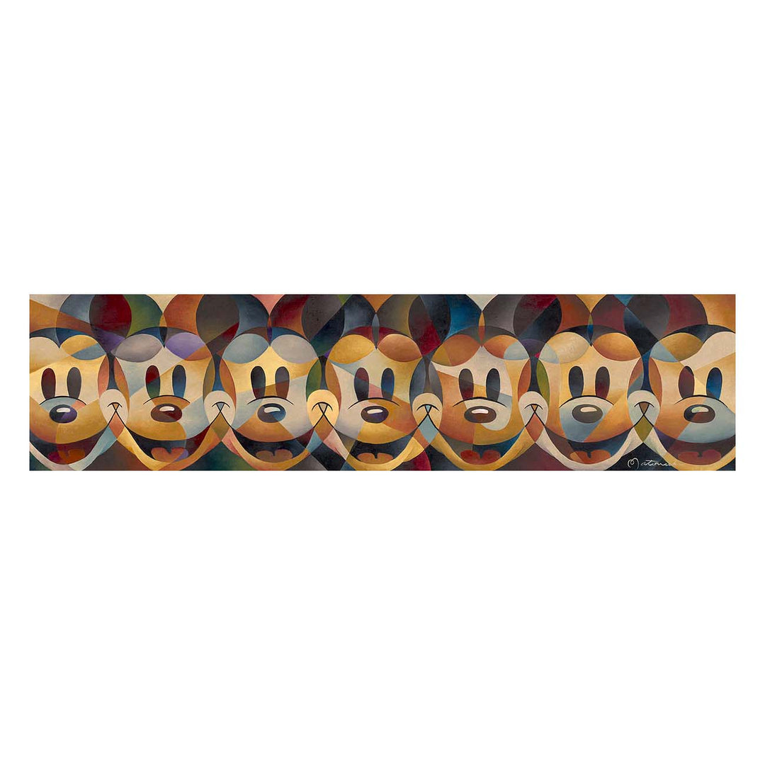 Tom Matousek Disney Seven Mickeys Limited Edition Canvas Giclee