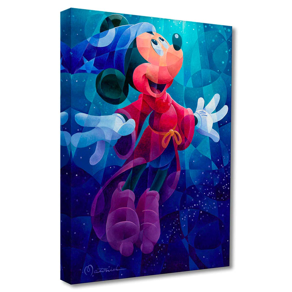 Tom Matousek Disney "The Apprentice Dreams" Limited Edition Canvas Giclee