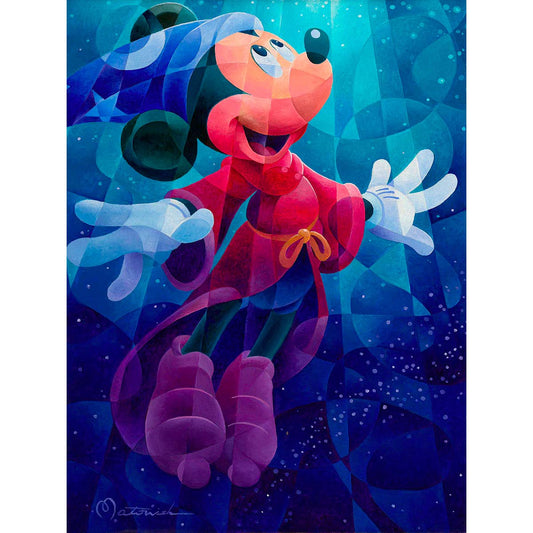 Tom Matousek Disney "The Apprentice Dreams" Limited Edition Canvas Giclee