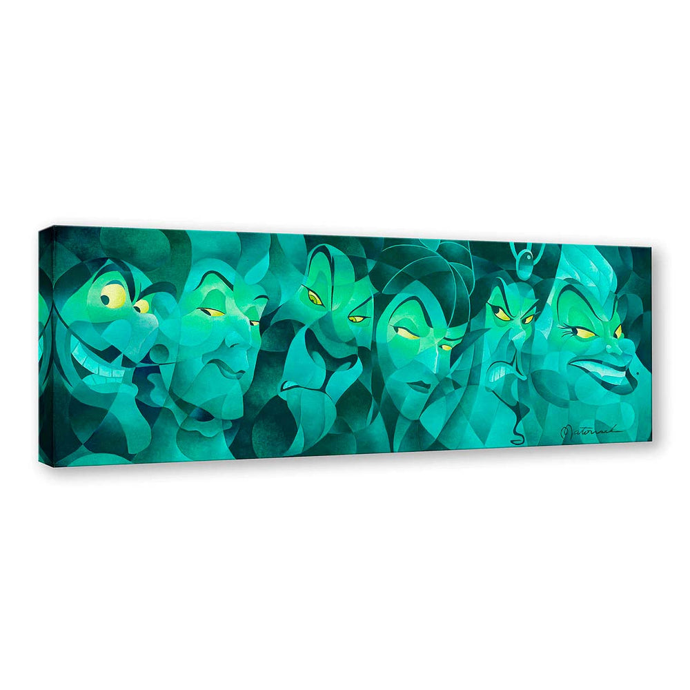 Tom Matousek Disney Trust No One Limited Edition Canvas Giclee