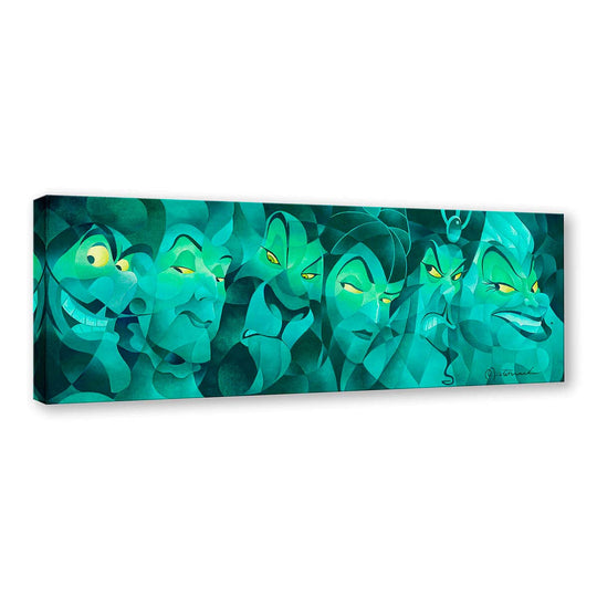 Tom Matousek Disney Trust No One Limited Edition Canvas Giclee